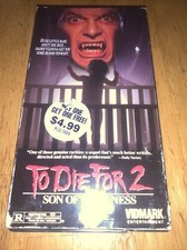 To Die For 2: Son of Darkness VHS 1991 Horror Movie comprar usado  Enviando para Brazil