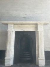 Marble fire surround for sale  RUTHIN