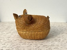 Vintage wicker pig for sale  De Pere