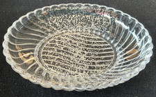 Glass oval ribbed for sale  NEWTON AYCLIFFE