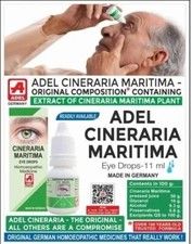 Gota Adel Cineraria Maritima com álcool feita na Alemanha 10ml comprar usado  Enviando para Brazil