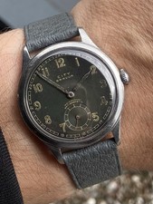 CITY Bravur 35mm | All Steel | Serviced | Dark Grey Gilt Matt Dial| Vintage 40's comprar usado  Enviando para Brazil