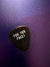 PICARETA DE GUITARRA IRON MAIDEN - - USADA NO PALCO!!!!  MUITO RARO!!!! comprar usado  Enviando para Brazil