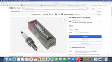 Ngk spark plug for sale  LOUTH