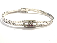 Zartes vintage silberarmband gebraucht kaufen  Bochum