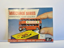 Catalogue matchbox lesney d'occasion  Sainte-Soulle