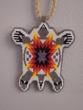 Turtle beaded medallion for sale  Sioux Falls