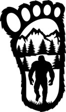 Bigfoot yeti footprint for sale  Gresham