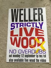 Paul weller live for sale  GRIMSBY