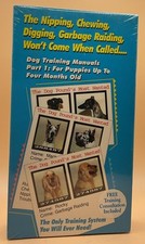 Dog Training Manuals Part 1 Puppies Up To Four Months Old VHS 1998 *SEALED* comprar usado  Enviando para Brazil