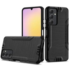 Usado, Capa telefone híbrida escovada exclusiva + vidro temperado para Samsung A25 5G comprar usado Usado, Capa telefone híbrida escovada exclusiva + vidro temperado para Samsung A25 5G comprar usado  Enviando para Brazil