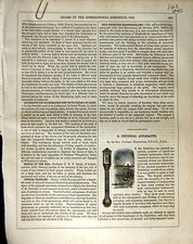 Antique old print for sale  UK