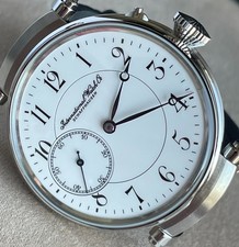 IWC 48mm Schaffhausen c.53 Zegarek na rękę z vintage zegarkiem kieszonkowym MVT Małżeństwo na sprzedaż  PL