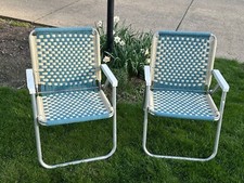 Vintage aluminum macrame for sale  Alliance