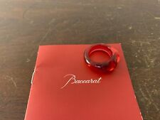 Bague cristal baccarat d'occasion  Baccarat