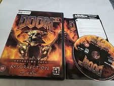 PC Doom 3 Resurrection Of Evil Pal UK Complete comprar usado  Enviando para Brazil