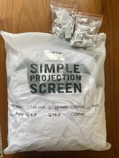 Projector screen 120 for sale  READING