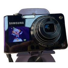 Câmera Digital Samsung PL170 5x Zoom Óptico Tela Dupla Preta/Vermelha/Roxa comprar usado  Enviando para Brazil