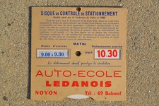 Disque stationnement automobil d'occasion  France