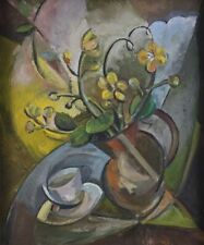 Jaremi Picz (Polska, 1955-), Kwiaty, abstrakcja, obraz olejny na płótnie na sprzedaż  PL