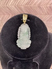 Jade buddha pendant for sale  Greenfield