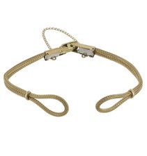Speidel Vintage Feminino Tom Dourado Amarelo Pulseira de Cordão de Corda NOS comprar usado  Enviando para Brazil