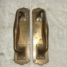 Edwardian brass door for sale  WOLVERHAMPTON