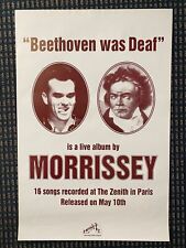 Pôster promocional original Morrissey Beethoven Was Deaf 1993 HMV 20"x30" The Smiths comprar usado  Enviando para Brazil