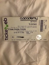 Courteeners ticket stub for sale Courteeners ticket stub for sale  WOLVERHAMPTON