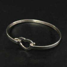 TIFFANY&CO. Pulseira de prata 925 com gancho de coração aberto/7BE1015 comprar usado  Enviando para Brazil
