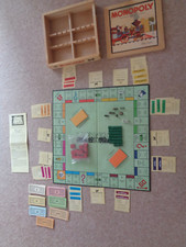Monopoly nostalgia wooden for sale  BURY ST. EDMUNDS