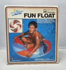 Usado, Vintage 1985 The Wet Set Fun Float Pool Lounger 39" Diâmetro Intex Novo Estoque Antigo comprar usado  Enviando para Brazil