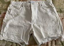 Shorts jeans bianco usato  Sogliano al Rubicone