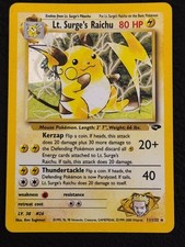 Pokemon surge raichu gebraucht kaufen Pokemon surge raichu gebraucht kaufen  Passau