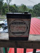 Óleo de motor vintage Deep Rock metal vazio lata de 2 galões dois galões raro comprar usado  Enviando para Brazil