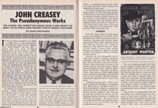 John creasey. pseudonymous for sale  SHREWSBURY