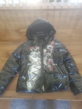 Casaco de chuva preto X grande Ed Hardy Christian Audigier comprar usado  Enviando para Brazil