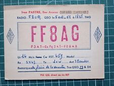 BR0285 Carte radio amateur QSL Soudan 1951 FF8AG BAMAKO IVAN PASTRE comprar usado  Enviando para Brazil