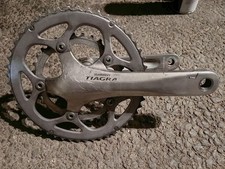 Pedivela Shimano Tiagra 4500 50/34 - Braço de alumínio 170mm - Usado, usado comprar usado  Enviando para Brazil