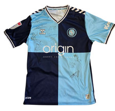 Wycombe wanderers signed for sale  CREWE