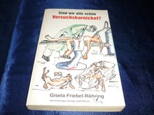 Wir schon versuchskarnickel gebraucht kaufen  Oldendorf