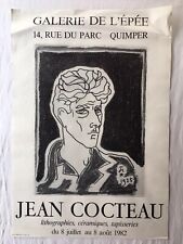 Jean cocteau affiche d'occasion  Ancy-le-Franc