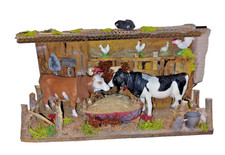 Presepe pastori mucche usato  Priverno