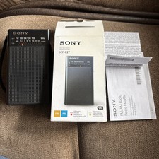 Rádio AM/FM portátil Sony ICF-P27 com alto-falante embutido funcionando em ótimo estado, usado comprar usado Rádio AM/FM portátil Sony ICF-P27 com alto-falante embutido funcionando em ótimo estado, usado comprar usado  Enviando para Brazil