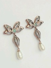 antique diamond earrings for sale  ASHFORD