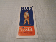 LIVRO PROMOCIONAL RARO ESPECIAL DE TELEVISÃO CANTOR ELVIS PRESLEY-1968 comprar usado LIVRO PROMOCIONAL RARO ESPECIAL DE TELEVISÃO CANTOR ELVIS PRESLEY-1968 comprar usado  Enviando para Brazil