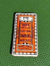 Agulhas de costura antigas BOYE vintage INGLATERRA Darning comprar usado  Enviando para Brazil