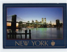 Postcard brooklyn bridge for sale  Almond