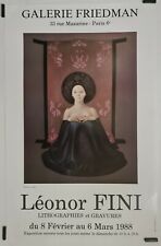 Póster 1988 litografías y grabados acabado Leonor exposición original Asia segunda mano  Embacar hacia Mexico