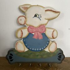 Wood wooden pig for sale  LEEK